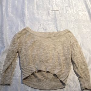 Cropped sweater